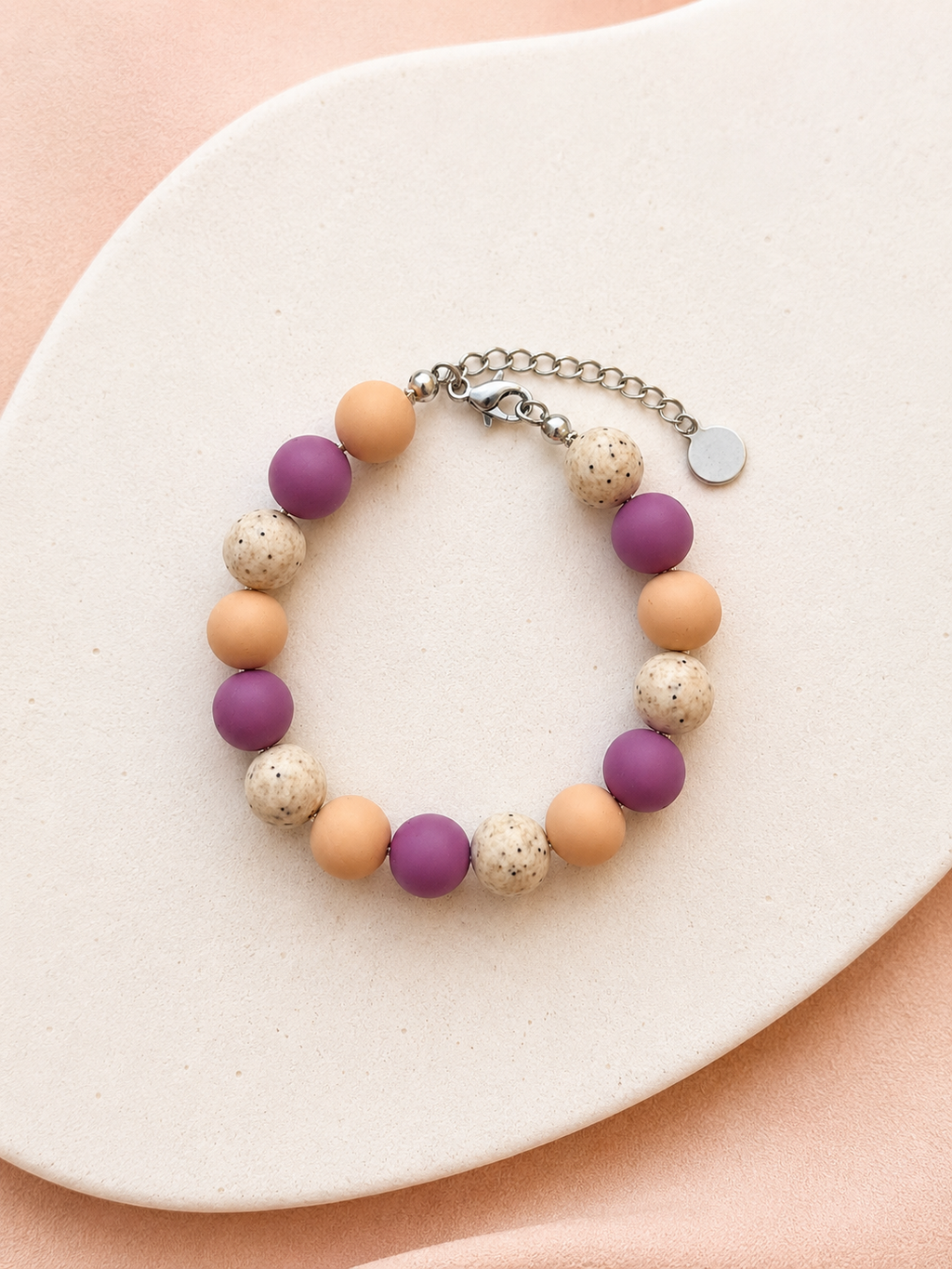 Pulseira Lilás Granito