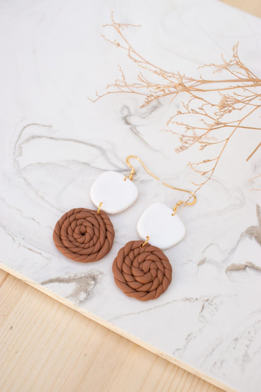Brincos Cozy • Modelo Espiral