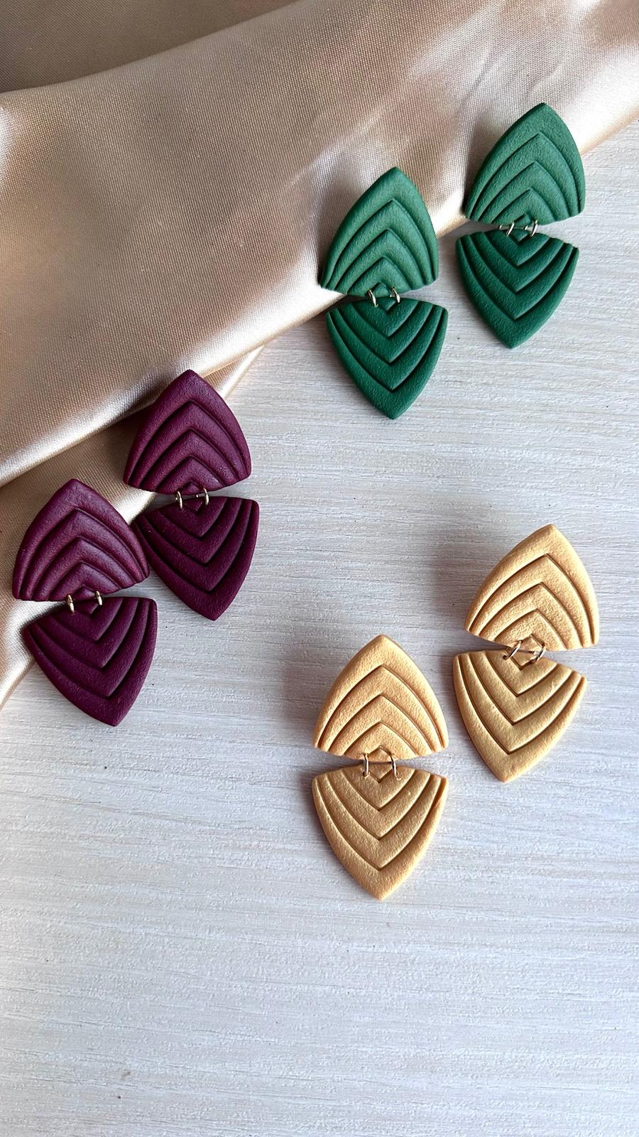 Brincos Holly • Modelo Geométrico