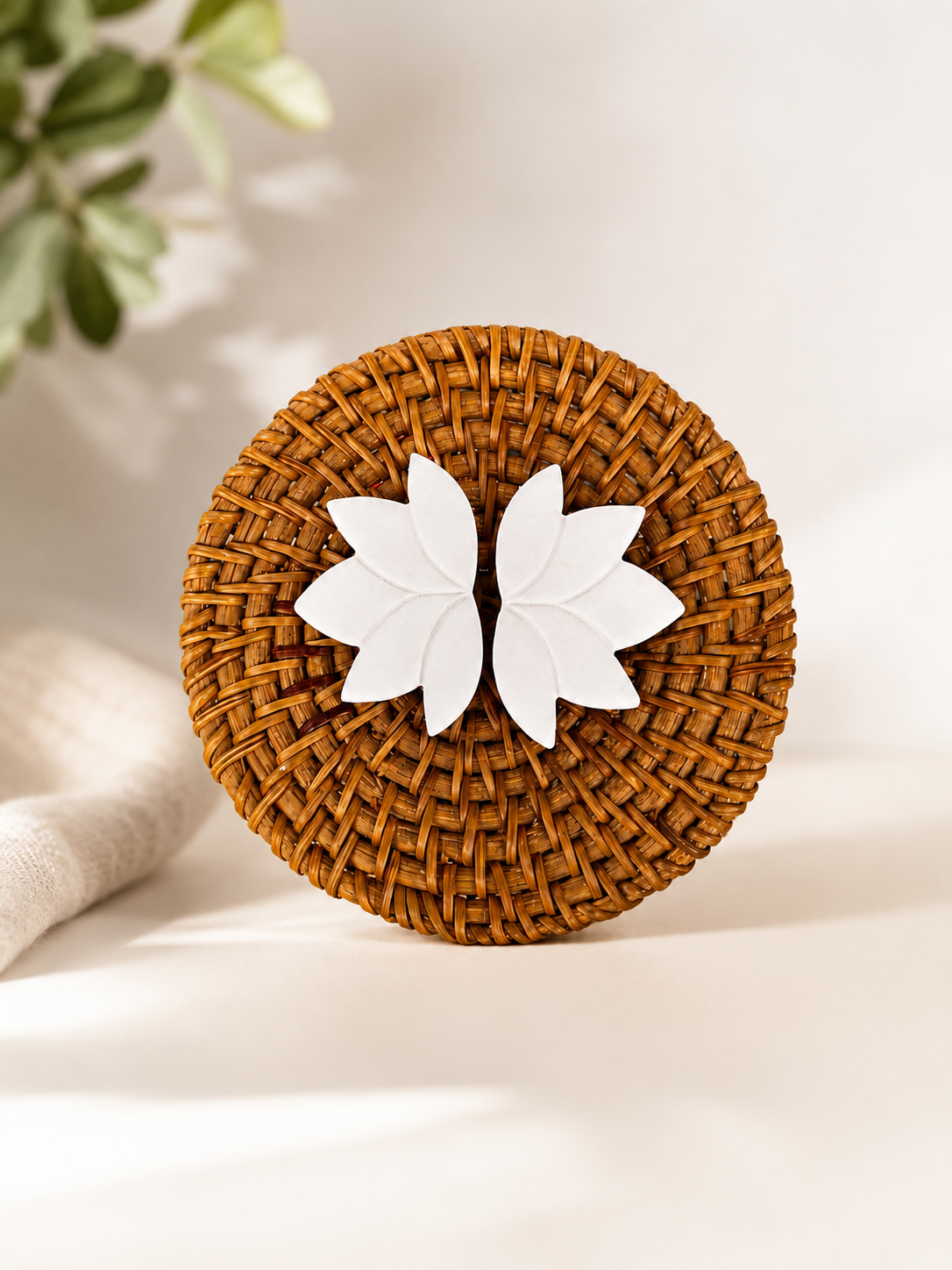 Brincos Flor de Lótus