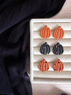 Brincos Halloween • Modelo Abóbora