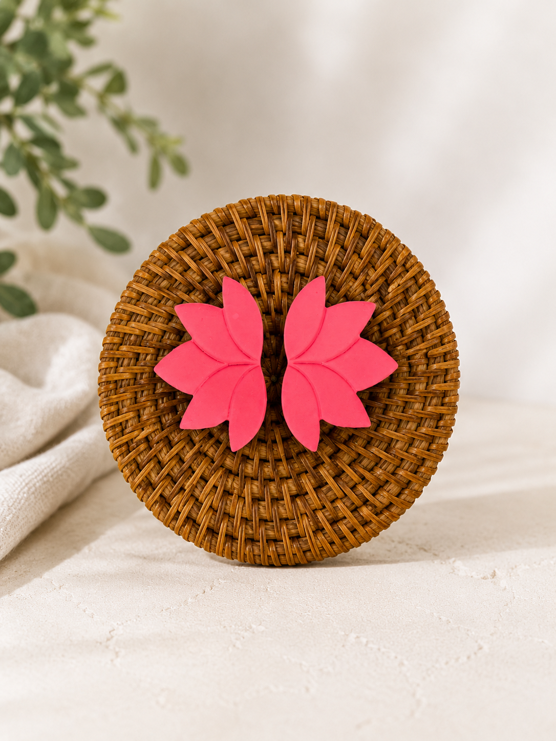 Brincos Flor de Lótus