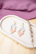 Brincos Dots • Modelo Duo Triângulo