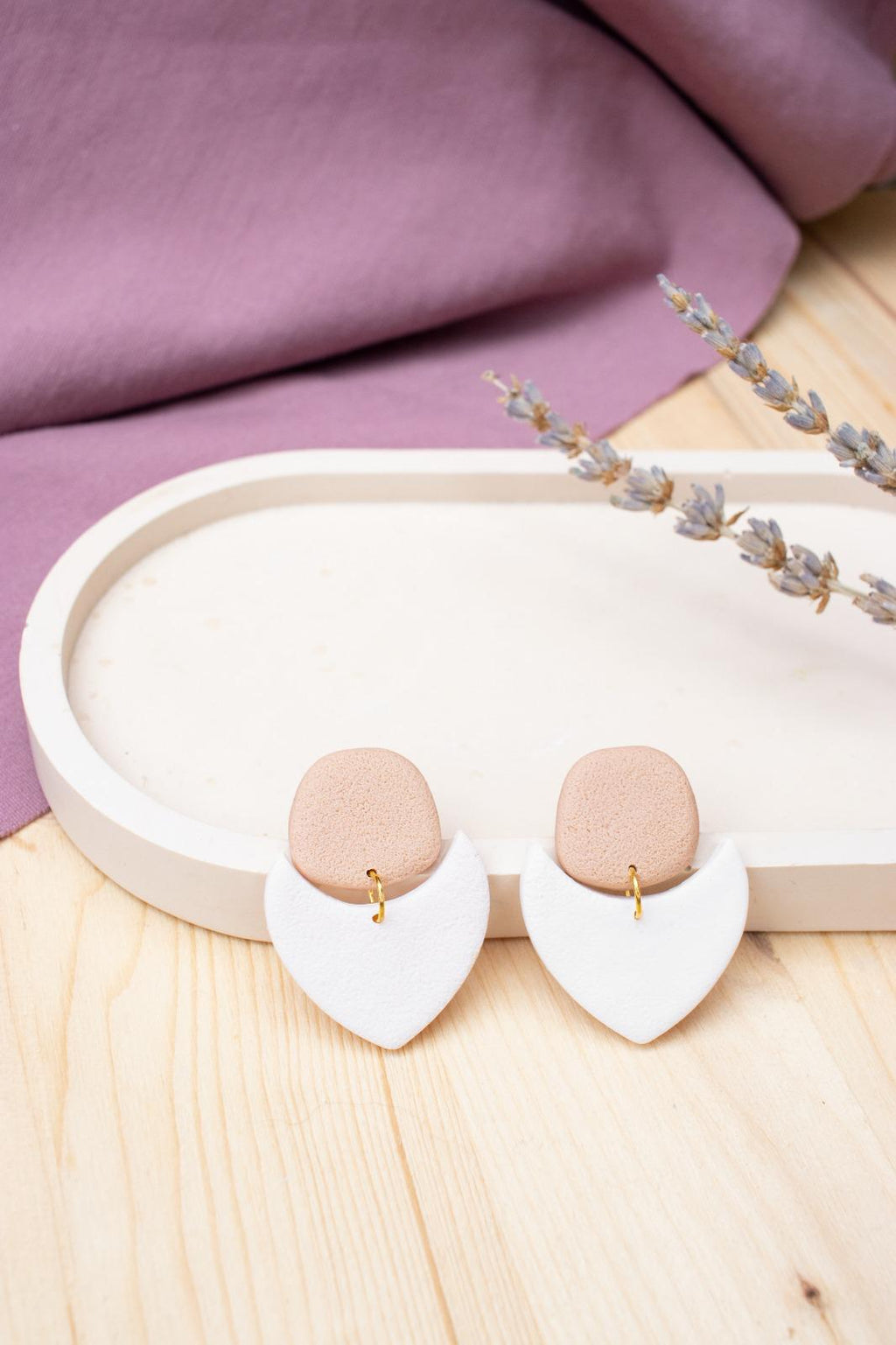 Brincos Dots • Modelo Curved