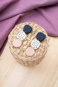Brincos Dots • Modelo Trio Círculos