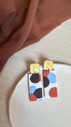 Brincos Gold • Modelo Retângulo