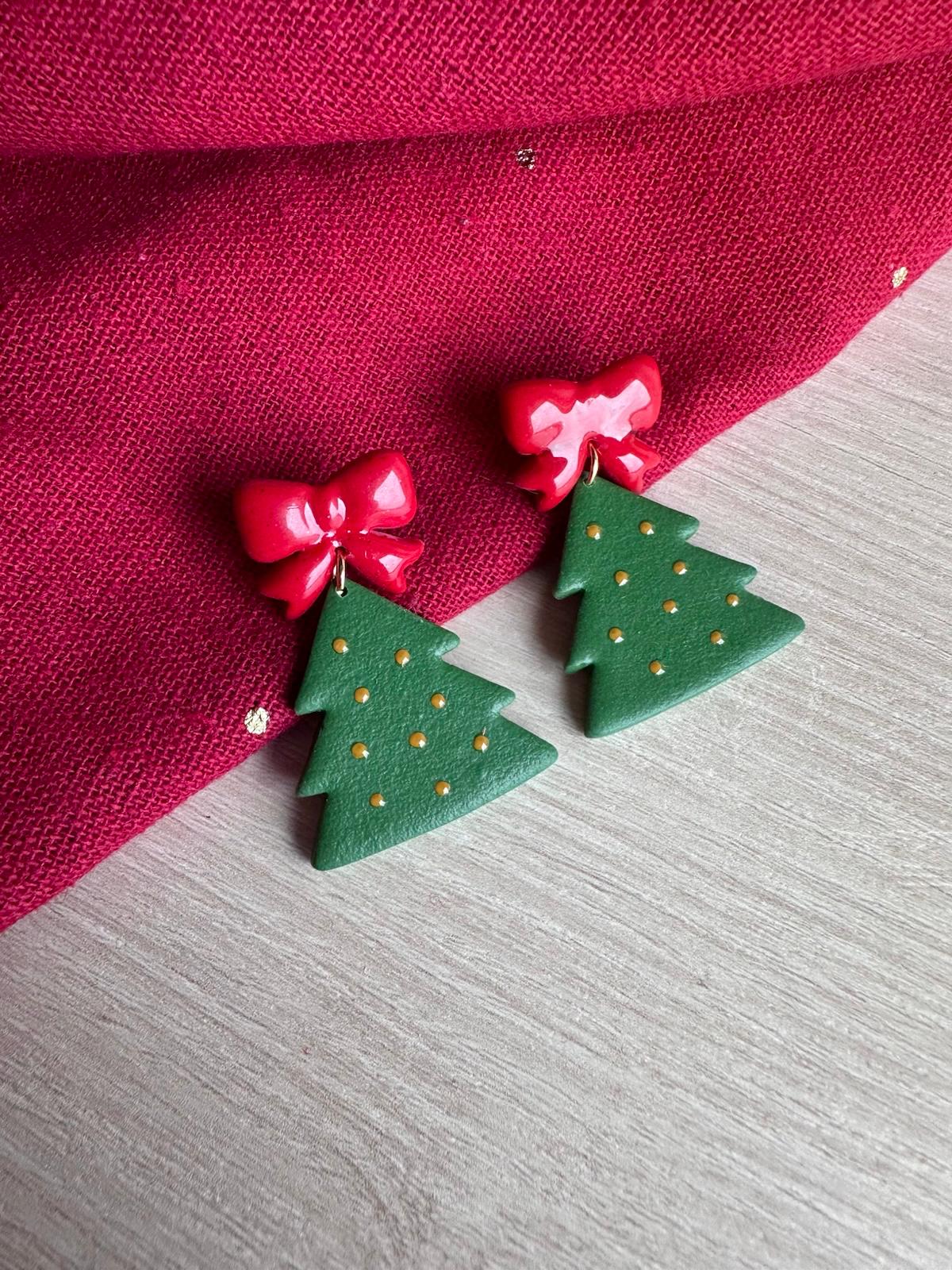 Brincos Christmas • Modelo Árvore